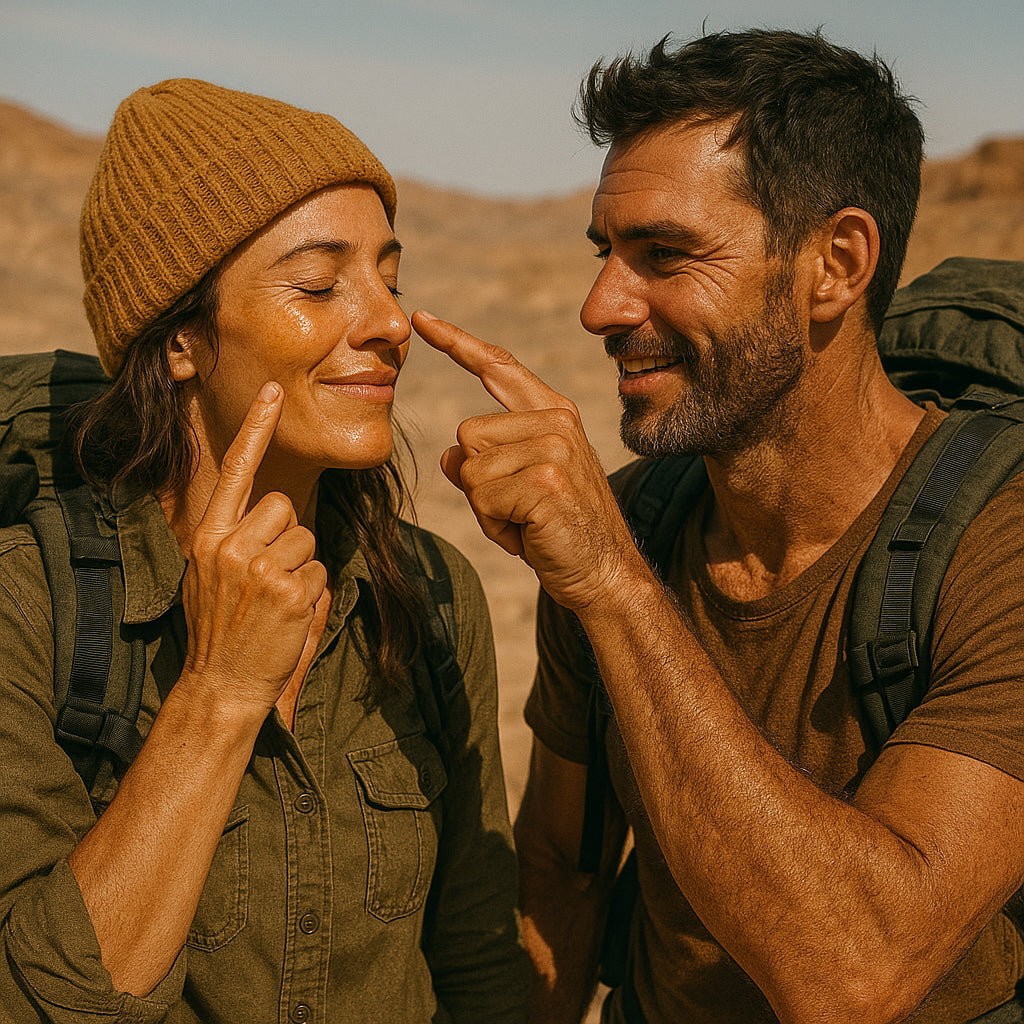 Outdoor skincare application